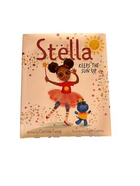 Stella Keeps the Sun Up - Kids Picture Book (Pink & Red)